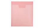 9 7/8 x 11 3/4 Plastic Envelopes with Tuck Flap Closure (Pack of 12) Red