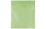 9 7/8 x 11 3/4 Plastic Envelopes with Tuck Flap Closure (Pack of 12) Lime Green
