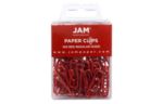Regular 1 inch Paper Clips (Pack of 100) Red