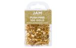 Push Pins (Pack of 100) Gold