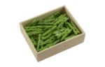 Small 7/8 Inch Wood Clips (Pack of 50) Green