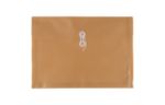 9 3/4 x 14 1/2 Plastic Envelopes with Button & String Tie Closure - Legal Booklet - (Pack of 12) Gold