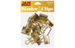 Medium Binder Clips (Pack of 15) Gold