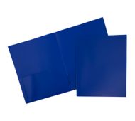 Two Pocket Plastic POP Presentation Folders (Pack of 6)