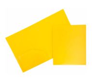 Two Pocket Heavy Duty Plastic Presentation Folders (Pack of 6)