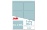 3 1/3 x 4 Rectangle Label (Pack of 120) Baby Blue