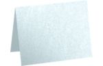 A6 Folded Card (4 5/8 x 6 1/4) Aquamarine Metallic