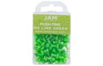 Push Pins (Pack of 100) Lime Green