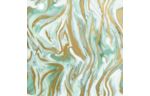 Industrial-Size Wrapping Paper Roll - 417 ft x 30 in (1042.5 sq ft) Marbleized Mint