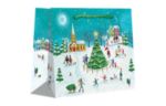 Large (12 1/2 x 10 x 5) Gift Bag - (Pack of 120) Christmas Village