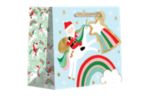 Small (7 1/2 x 6 x 3) Gift Bag - (Pack of 120) Merry Unicorns