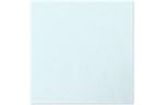 6 1/4 x 6 1/4 Square Flat Card Aquamarine Metallic