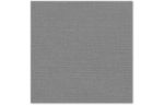 6 1/4 x 6 1/4 Square Flat Card Sterling Gray Linen