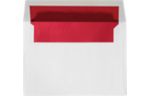 A7 Foil Lined Invitation Envelope (5 1/4 x 7 1/4) Red Foil Lining