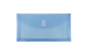 5 1/4 x 10 Plastic Expansion Envelopes with Hook & Loop Closure - #10 Booklet - 1 Inch Expansion - (Pack of 12)