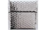 7 x 6 3/4 Glamour Bubble Mailer Silver