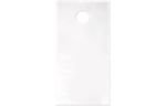 6 x 9 (Outer Dimension 6 x 12 + Hanger) LDPE Door Knob Bag (Pack of 100) Clear 1 Mil
