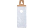 6 x 9 (Outer Dimension 6 x 12 + Hanger) LDPE Door Knob Bag (Pack of 100) Clear 1 Mil w/ Cardboard Hanger