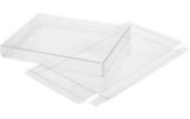 5 1/8 x 5/8 x 7 1/8 Clear Box (Pack of 25)