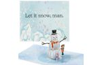 3D Pop-Up Card Let It Snow