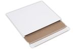 10 x 7 3/4 x 1 Gusseted Flat Mailer White