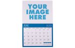 11 x 17 Fold-Over Wall Calendar w/ 28 Pages White