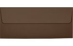 #10 Square Flap Envelope (4 1/8 x 9 1/2) Chocolate
