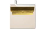 A8 Foil Lined Invitation Envelope (5 1/2 x 8 1/8) Natural w/Gold LUX Lining