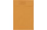 6 1/2 x 9 1/2 Open End Press Seal Envelopes - 500 Pack Brown Kraft