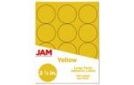 2 1/2 Inch Circle Label (Pack of 120) Yellow
