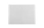 5 1/2 x 7 3/8 Plastic Envelopes with Tuck Flap Closure - Booklet - (Pack of 12) Clear