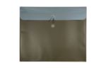 15 x 18 Plastic Envelopes with Button & String Tie Closure (Pack of 6) Metallic Desert Sand