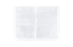 9 3/4 x 13 Plastic Expansion Envelopes with Elastic Band Closure - Letter Booklet - 2.5 Inch Expansion - (Pack of 12) Clear