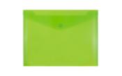 9 3/4 x 13 Plastic Envelopes with Snap Closure - Letter Booklet - (Pack of 12)