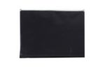 9 3/4 x 13 Plastic Envelopes with Zip Closure - Letter Booklet - (Pack of 12) Black