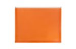 9 3/4 x 13 Plastic Envelopes with Zip Closure - Letter Booklet - (Pack of 6) Orange