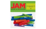 Extra Large 2 Inch Wood Clip Clothespins (Pack of 24) Assorted