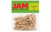 Extra Large 2 Inch Wood Clip Clothespins (Pack of 24)