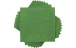 Paper Beverage Napkin (40 per pack) - Small (5 x 5) Green