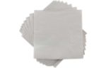Paper Beverage Napkin (40 per pack) - Small (5 x 5) Silver