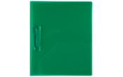 One Pocket Plastic Presentation Folders With Metal Clamps (Pack of 6)