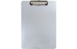 9 x 12 1/2 Letter Size Aluminum Clipboard (Pack of 3) Silver