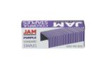 Standard Size Colorful Staples (Pack of 5000) Violet Purple