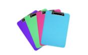 9 x 12 1/2 Plastic Clipboards (Pack of 4)