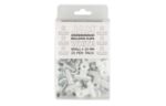 Small Metal Bulldog Clips (Pack of 25) White