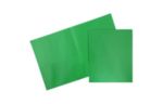Two Pocket Matte Cardstock Presentation Folder (Pack of 6) Green