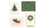 4 1/4 x 6 1/2 Folded Card Set (Pack of 16) Holiday Best Assortment