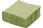 Paper Beverage Napkin (40 per pack) - Small (5 x 5) Leaf Green