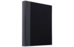 8 1/2 x 1/5 x 11 Display Book, 6 Pages, 12 Sleeves (Pack of 1) Black