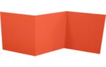 6 1/4 x 6 1/4 Z-Fold Invitation Tangerine